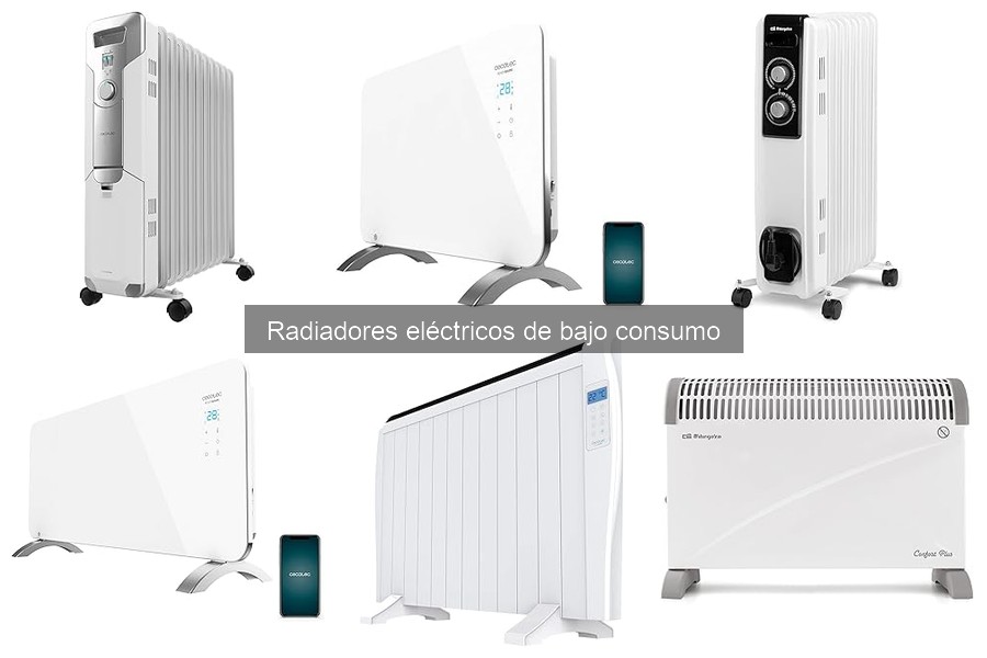 Cómo elegir el mejor radiador eléctrico de bajo consumo