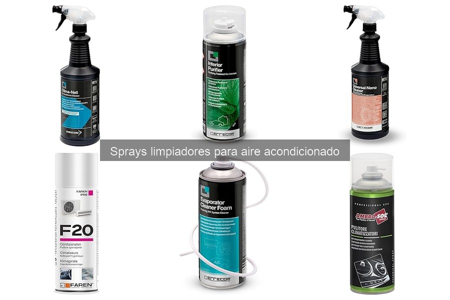 Cómo elegir el mejor spray limpiador para aire acondicionado