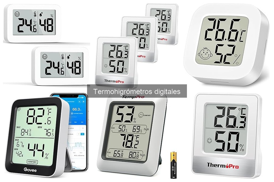 Cómo elegir el mejor termohigrómetro digital para ti