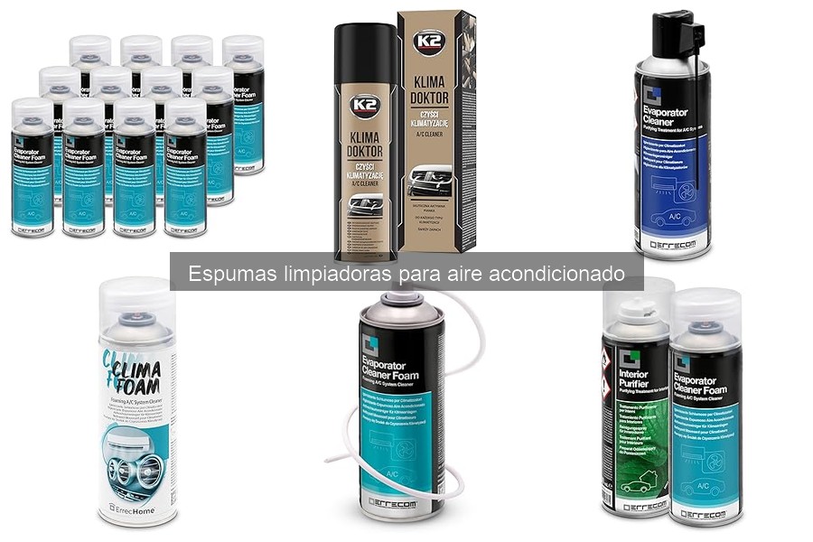 Cómo elegir la espuma limpiadora para aire acondicionado
