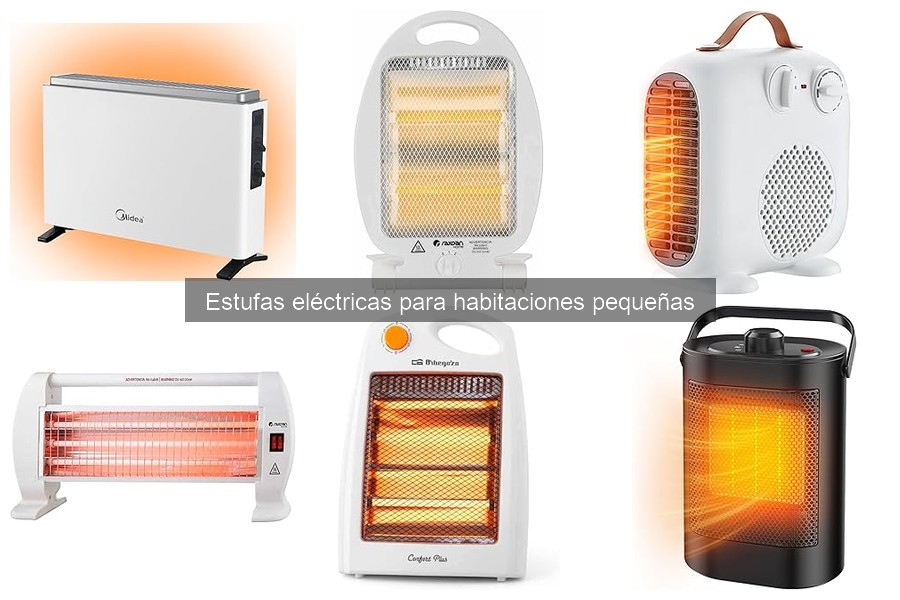 Cómo elegir la estufa eléctrica ideal para habitaciones pequeñas