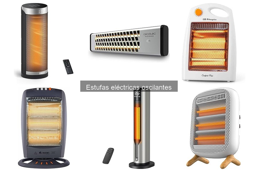 Cómo elegir la mejor estufa eléctrica oscilante