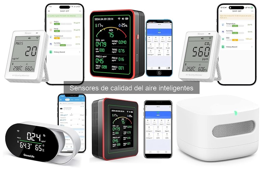 Cómo funcionan los sensores de calidad del aire inteligentes