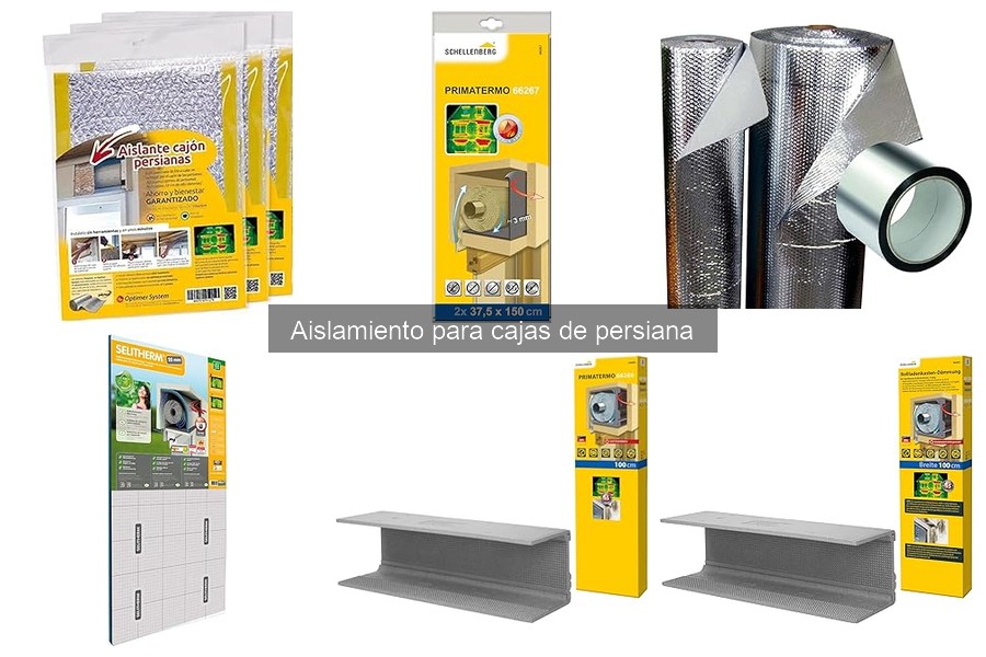 Cómo instalar aislamiento en cajas de persiana fácilmente
