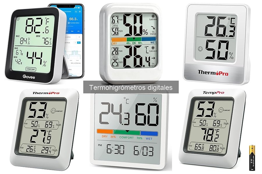 Cómo instalar un termohigrómetro digital en casa