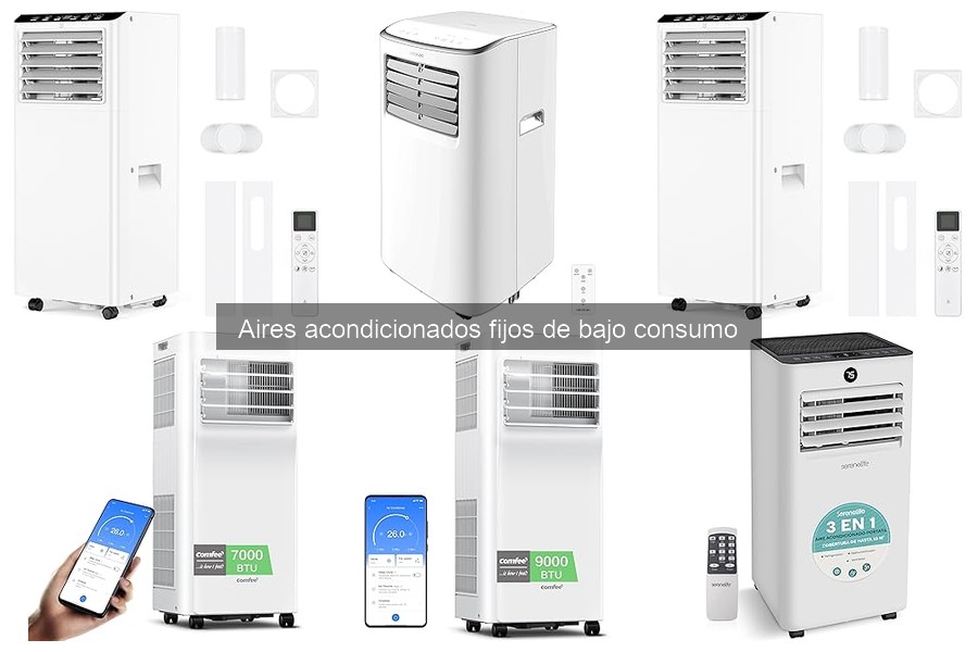 Cómo usar un aire acondicionado fijo de bajo consumo eficientemente
