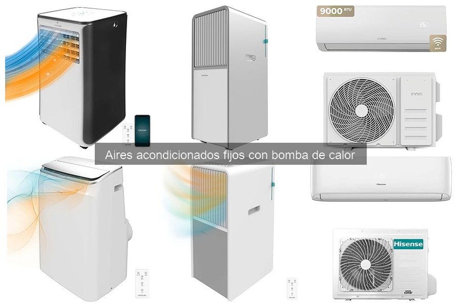 Comparativa: Aires Acondicionados Fijos vs. Portátiles