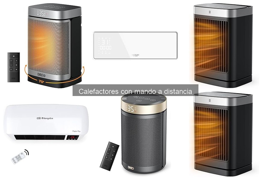 Comparativa: Calefactores con Mando a Distancia vs. Tradicionales