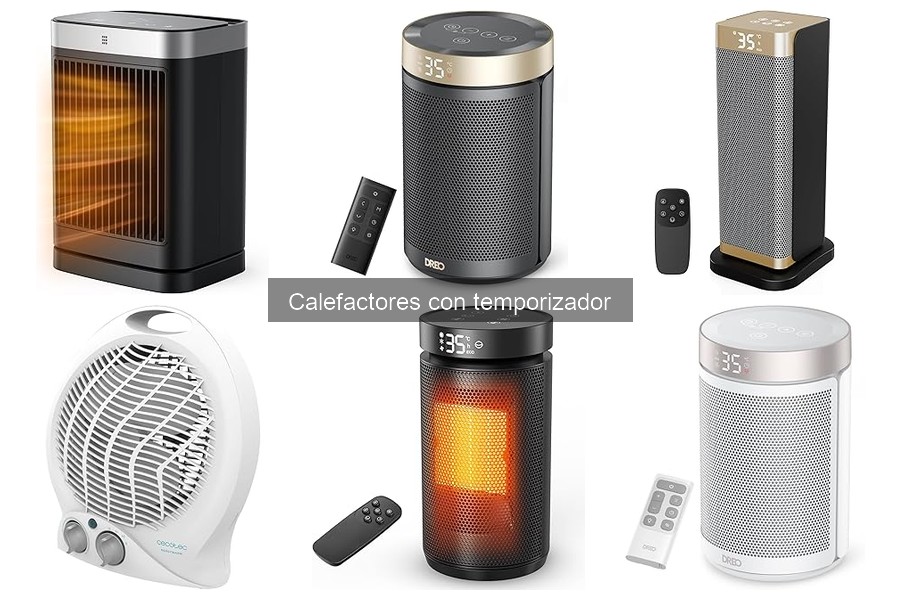 Comparativa: Calefactores con Temporizador vs. Sin Temporizador