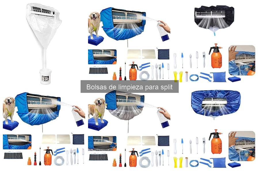 Comparativa de Bolsas de Limpieza para Split: Las Mejores Marcas
