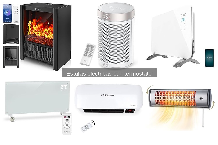 Comparativa de Estufas Eléctricas con Termostato
