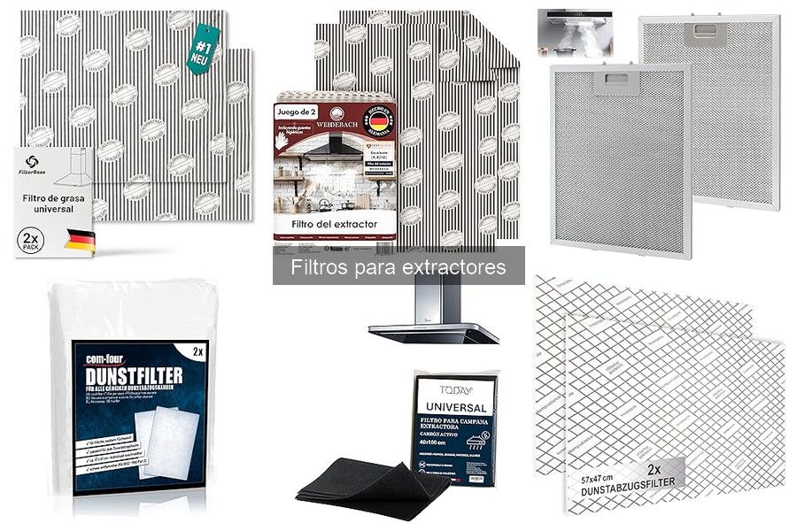 Comparativa de filtros para extractores: Calidad y precios