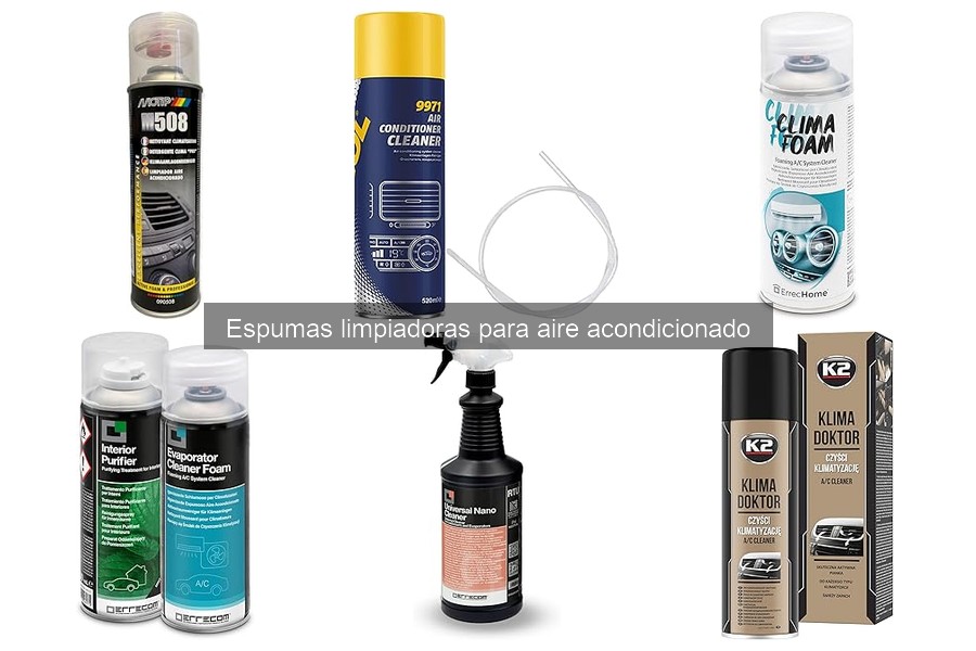 Comparativa de las Mejores Espumas Limpiadoras para A/C