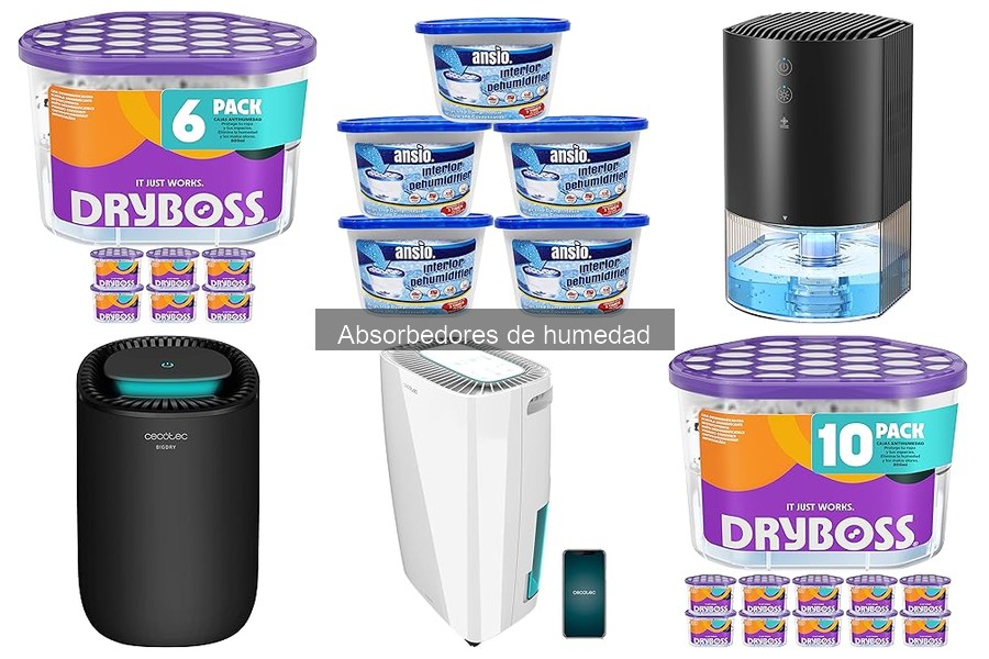 Comparativa de los Mejores Absorbedores de Humedad