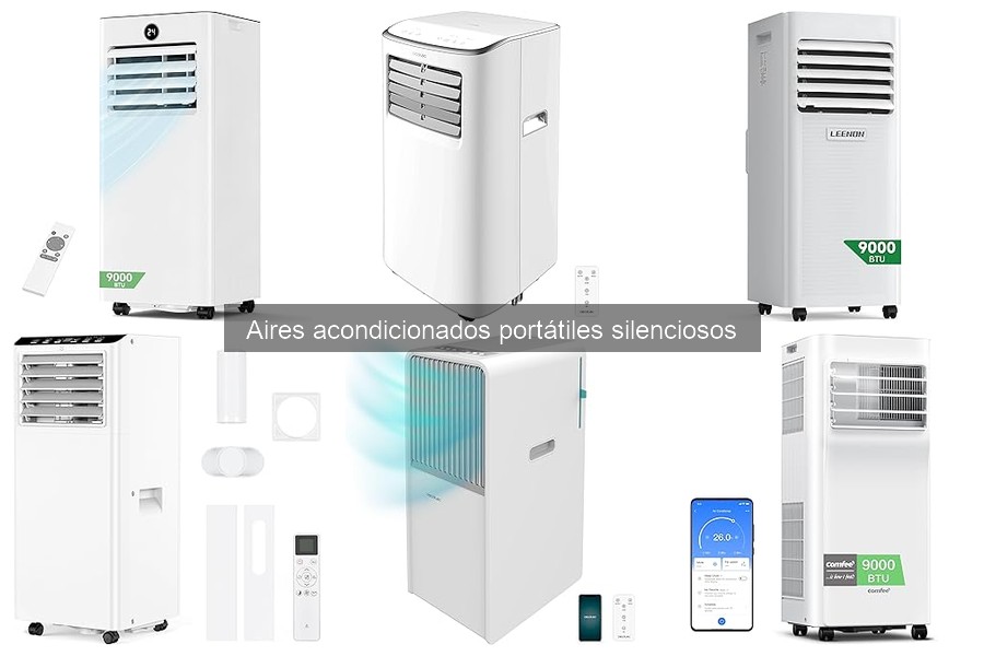 Comparativa de los Mejores Aires Acondicionados Portátiles Silenciosos