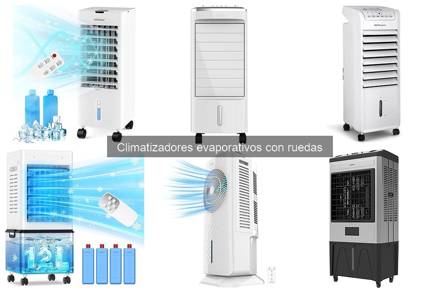 Comparativa de los mejores climatizadores evaporativos con ruedas