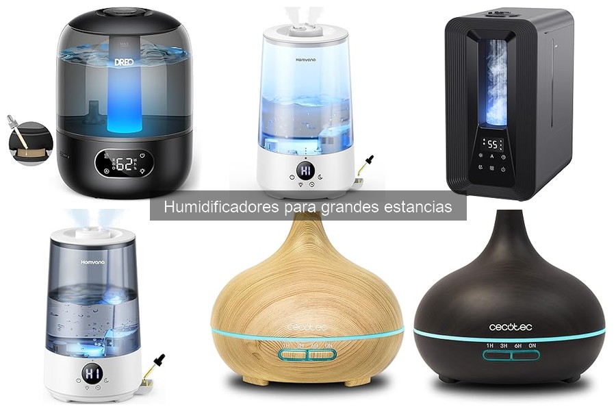 Comparativa de los Mejores Humidificadores para Grandes Estancias