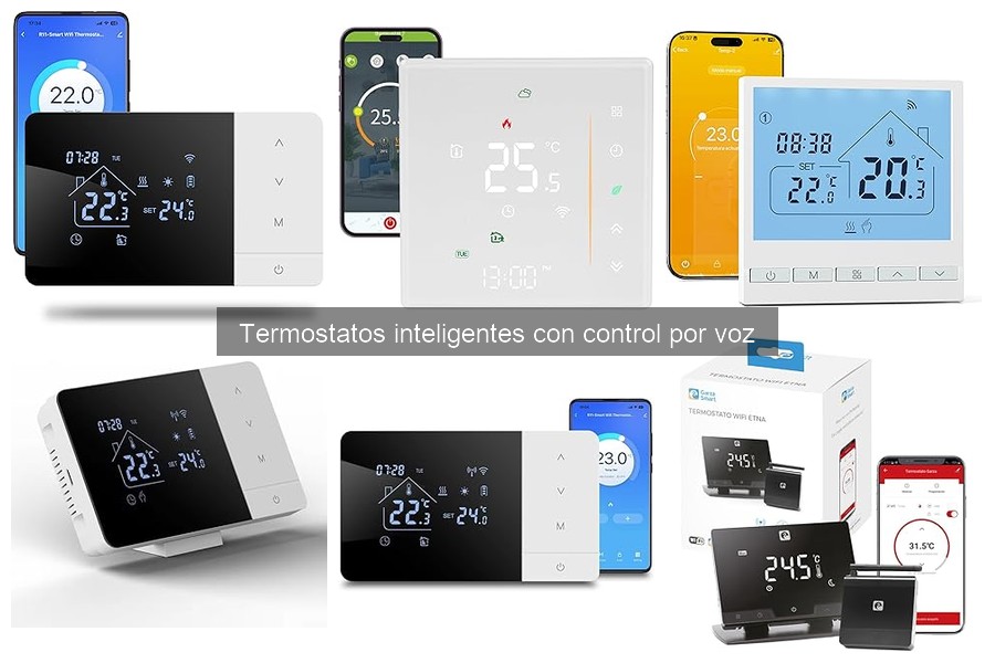 Comparativa de los Mejores Termostatos Inteligentes con Control por Voz