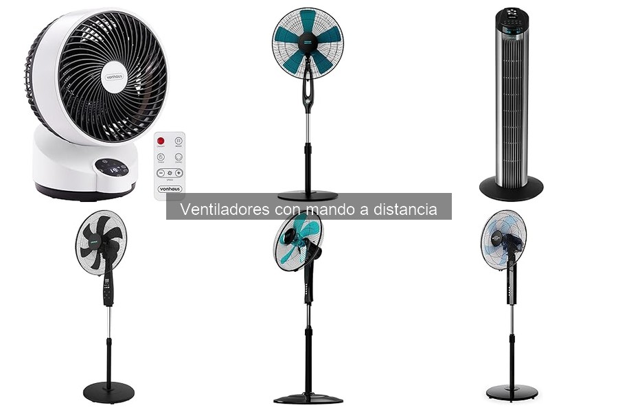 Comparativa de precios en ventiladores con mando a distancia
