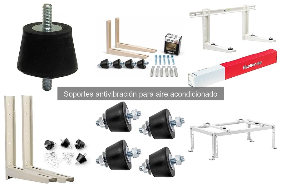 Comparativa de precios soportes antivibración aire acondicionado