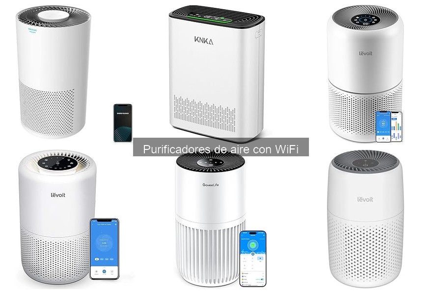 Comparativa de purificadores de aire con WiFi en 2023