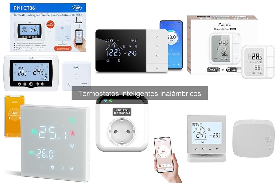 Comparativa de Termostatos Inteligentes Inalámbricos