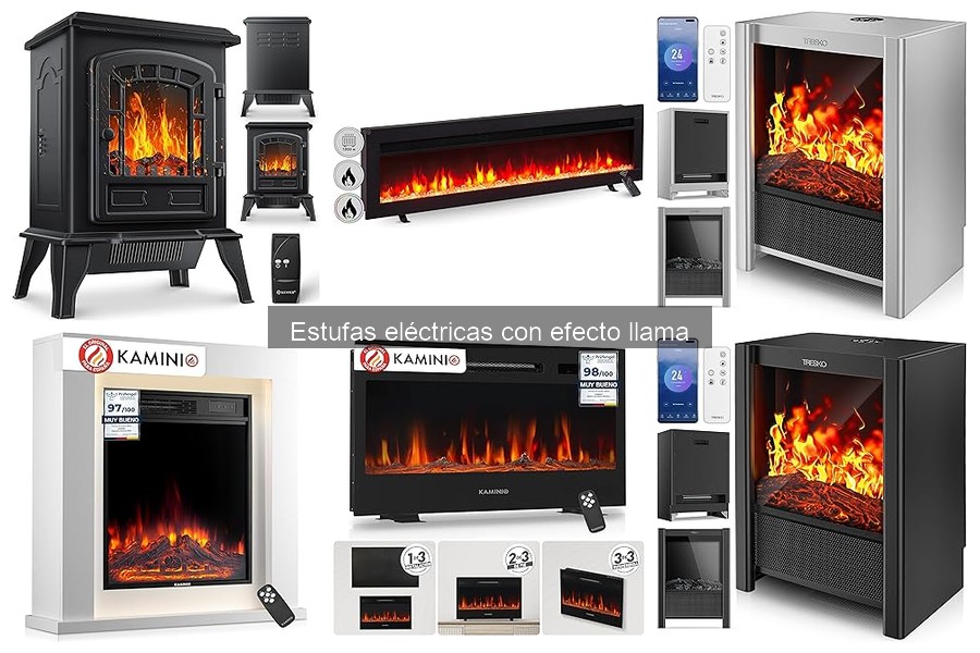 Comparativa: Estufas eléctricas con efecto llama vs. otros tipos de calefacción