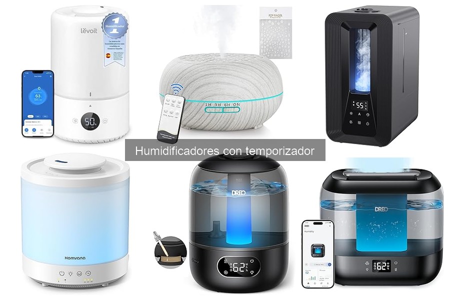 Comparativa: Humidificadores con y sin Temporizador