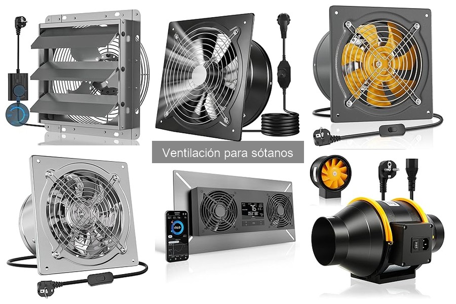 Comparativa: Ventilación Natural vs Mecánica para Sótanos