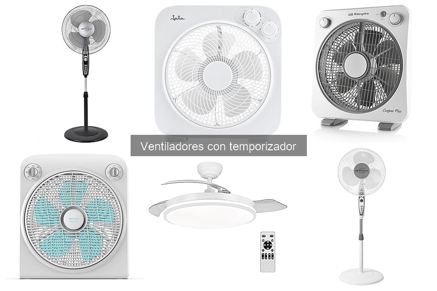 Comparativa: Ventiladores con y sin Temporizador