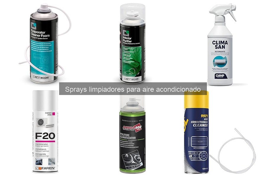 ¿Con qué frecuencia usar spray limpiador en aire acondicionado?