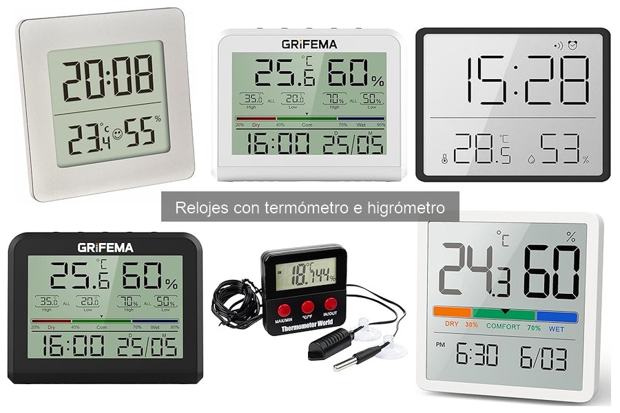 Confianza en Relojes con Termómetro e Higrómetro: ¿Por Qué?