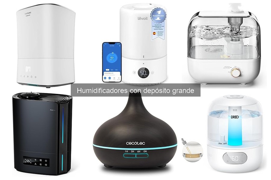 Configuración Ideal de Humidificadores con Depósito Grande