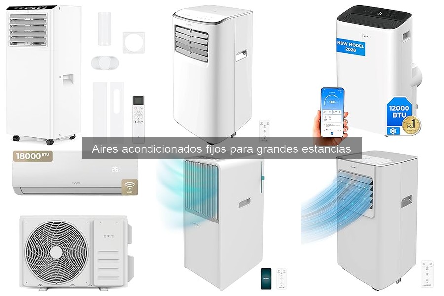 Consejos para Usar Aires Acondicionados Fijos en Grandes Estancias