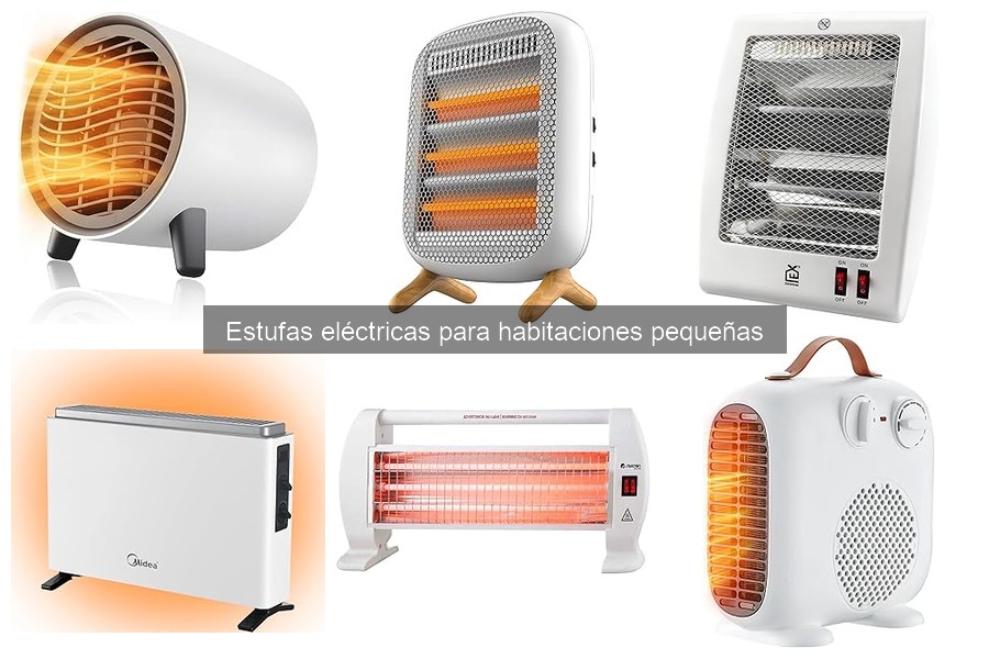 Consejos para usar estufas eléctricas en espacios pequeños