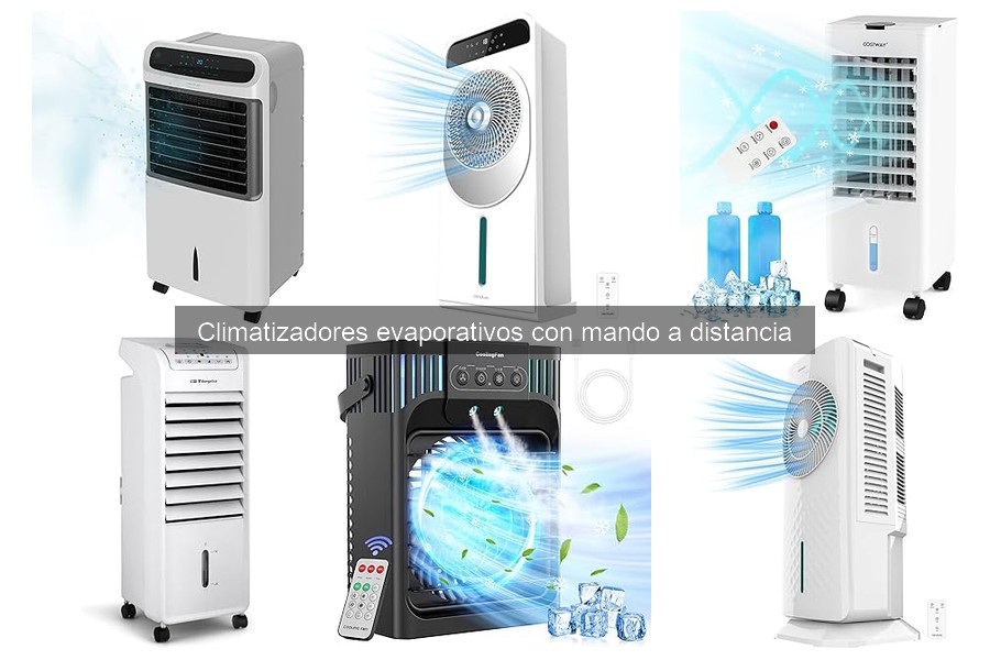 ¿Cuánto consume un climatizador evaporativo con mando a distancia?