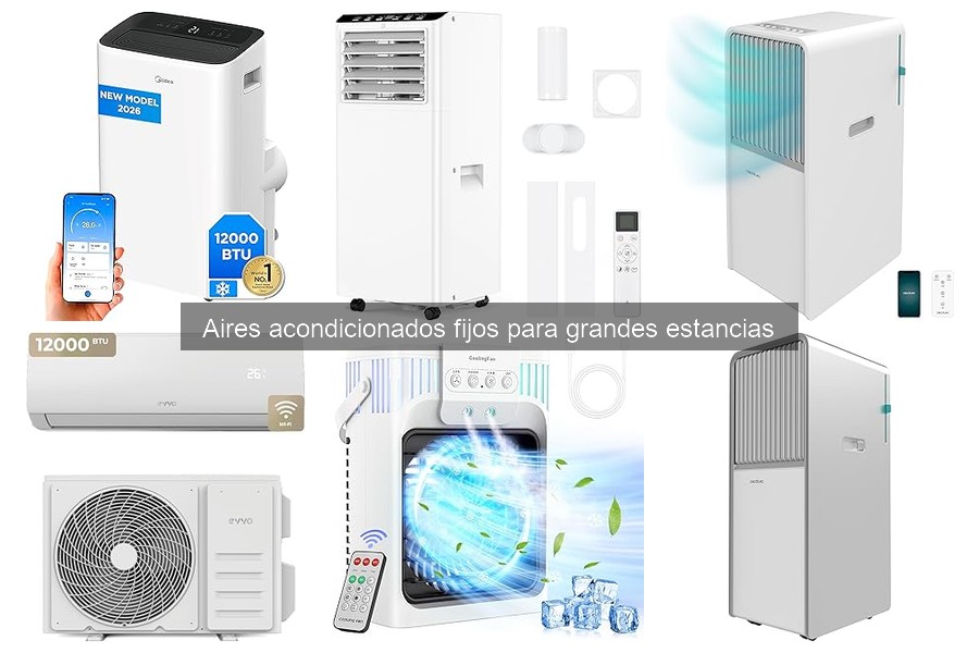 Dónde comprar aires acondicionados fijos para grandes estancias