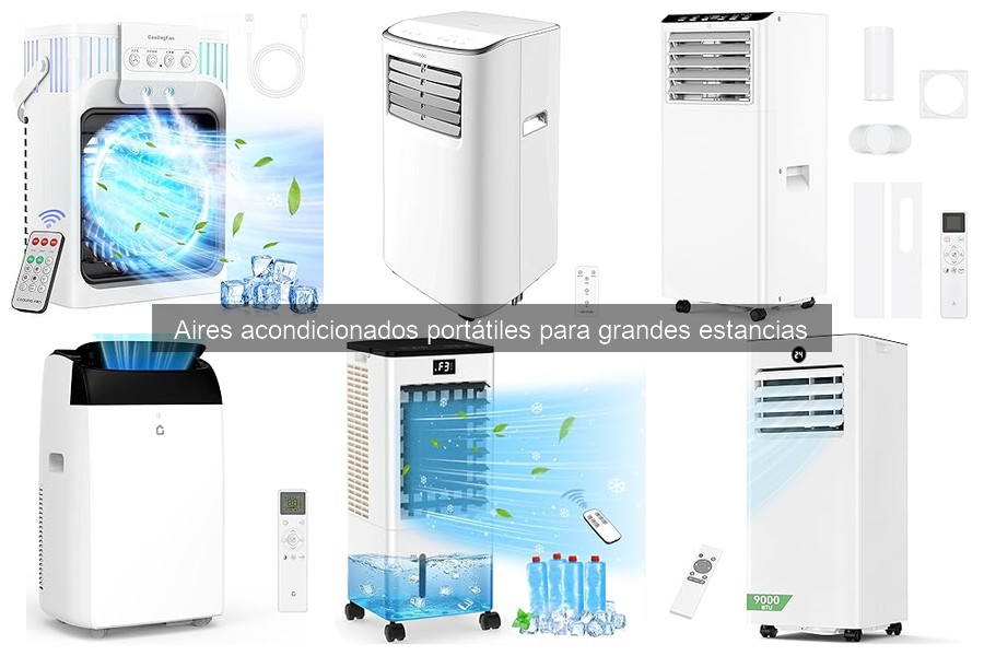 Dónde comprar aires acondicionados portátiles para grandes estancias
