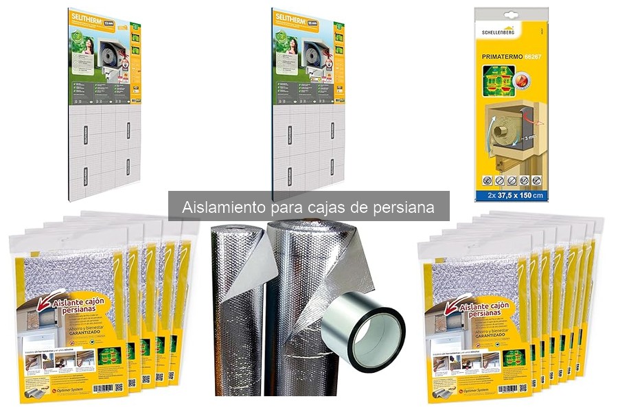 Dónde comprar aislamiento para cajas de persiana: guía y recomendaciones
