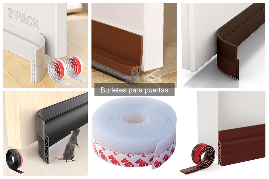 ¿Dónde comprar burletes para puertas baratos y de calidad?