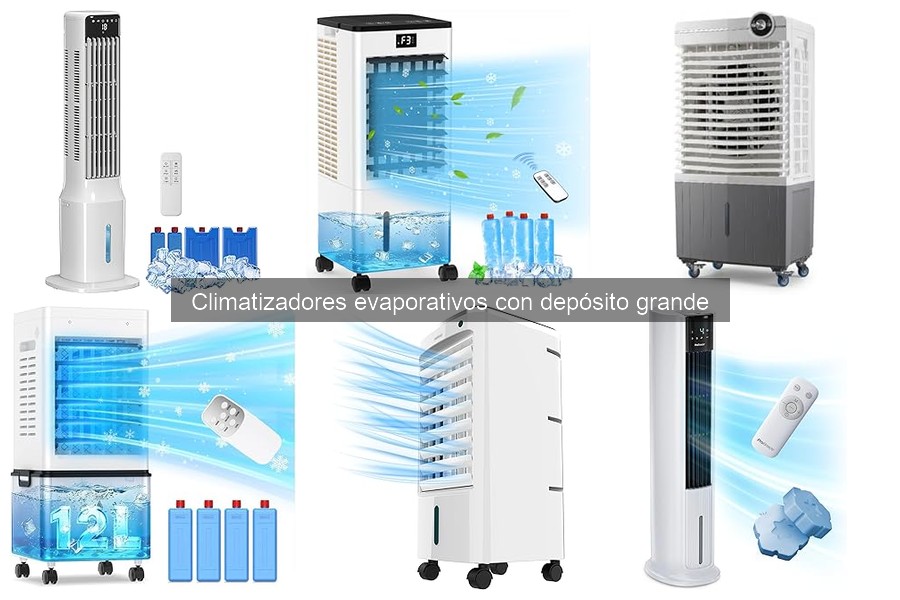Dónde comprar climatizadores evaporativos con depósito grande