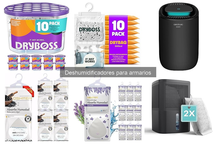 Dónde comprar deshumidificadores para armarios: Guía 2023