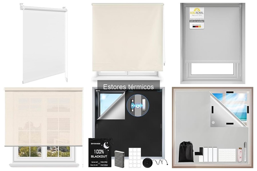Dónde comprar estores térmicos baratos y de calidad