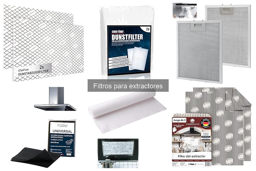 Dónde comprar filtros para extractores al mejor precio