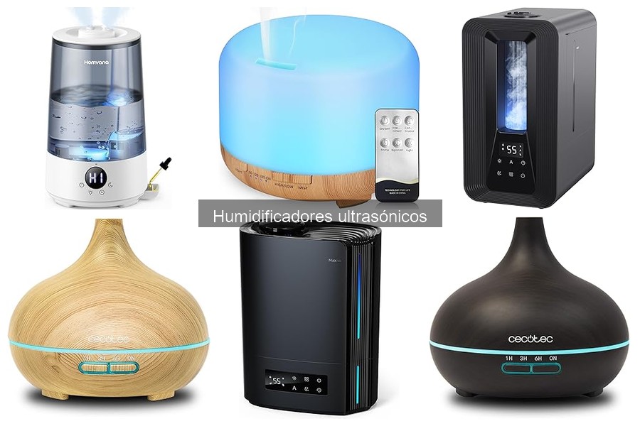 Dónde comprar humidificadores ultrasónicos y mejores ofertas