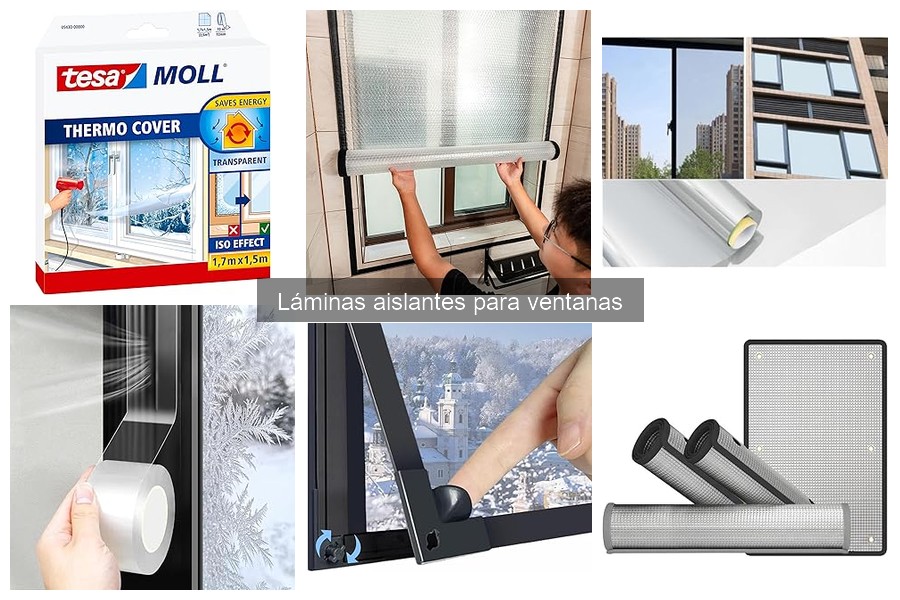 Dónde comprar láminas aislantes para ventanas al mejor precio