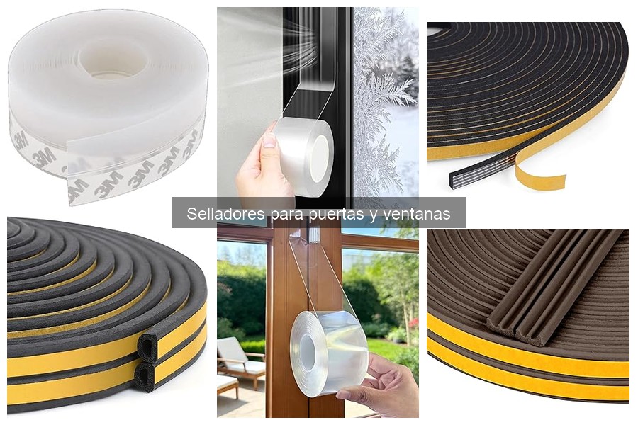 Dónde comprar selladores para puertas y ventanas al mejor precio
