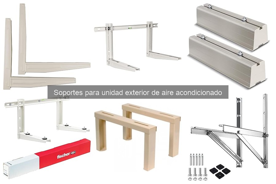 Dónde comprar soportes para unidades exteriores de aire acondicionado