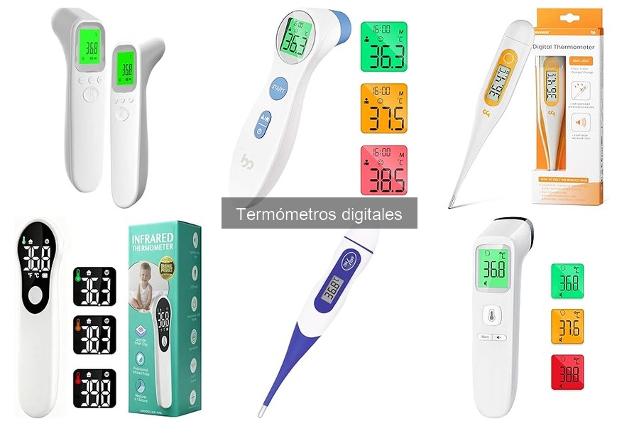 Dónde comprar termómetros digitales baratos y confiables