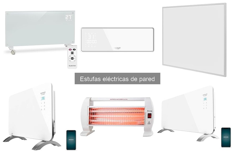 Eficiencia de las estufas eléctricas de pared: ¿son efectivas?